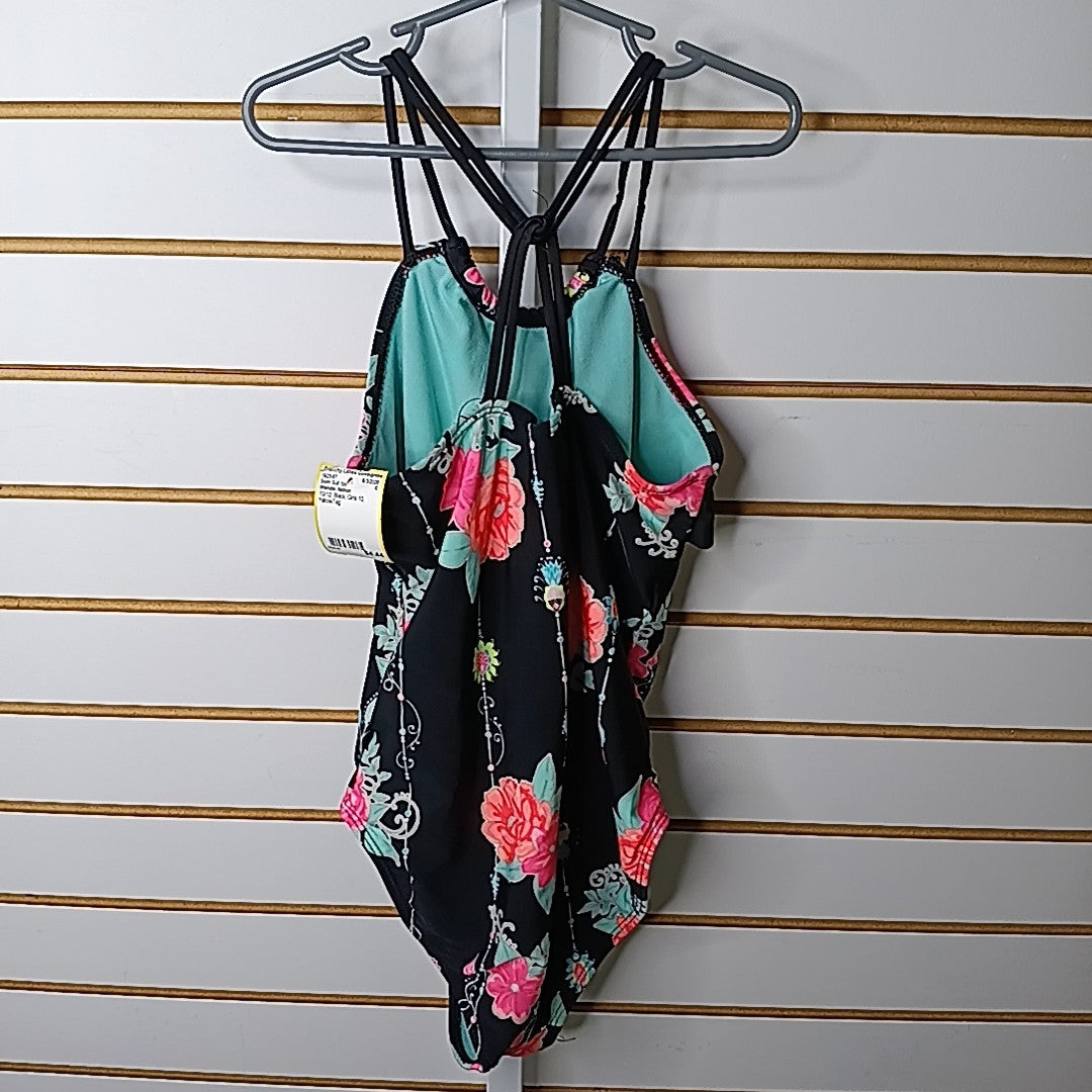 Wonder Nation 10/12 Swim Suit 1pc