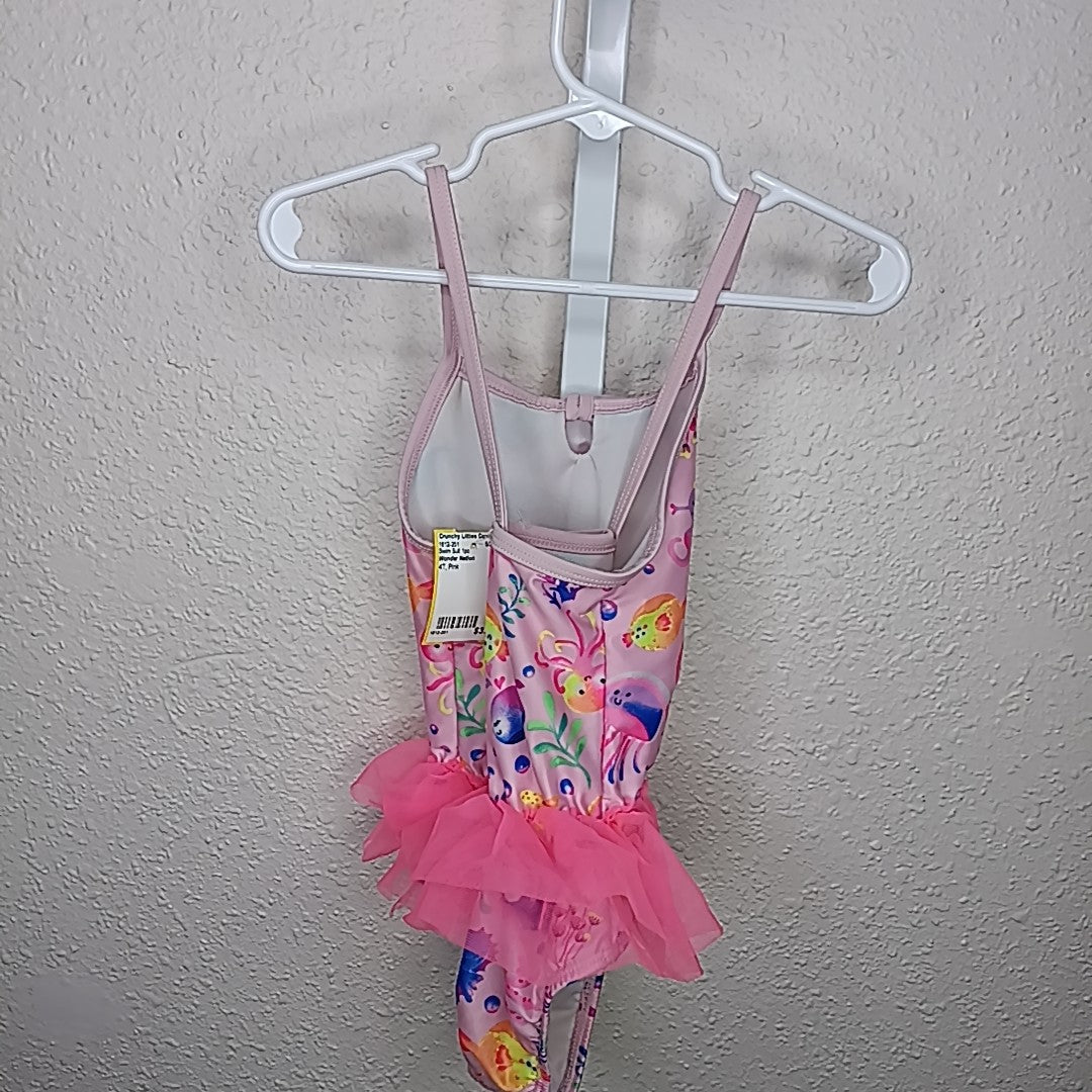Wonder Nation 4T Swim Suit 1pc