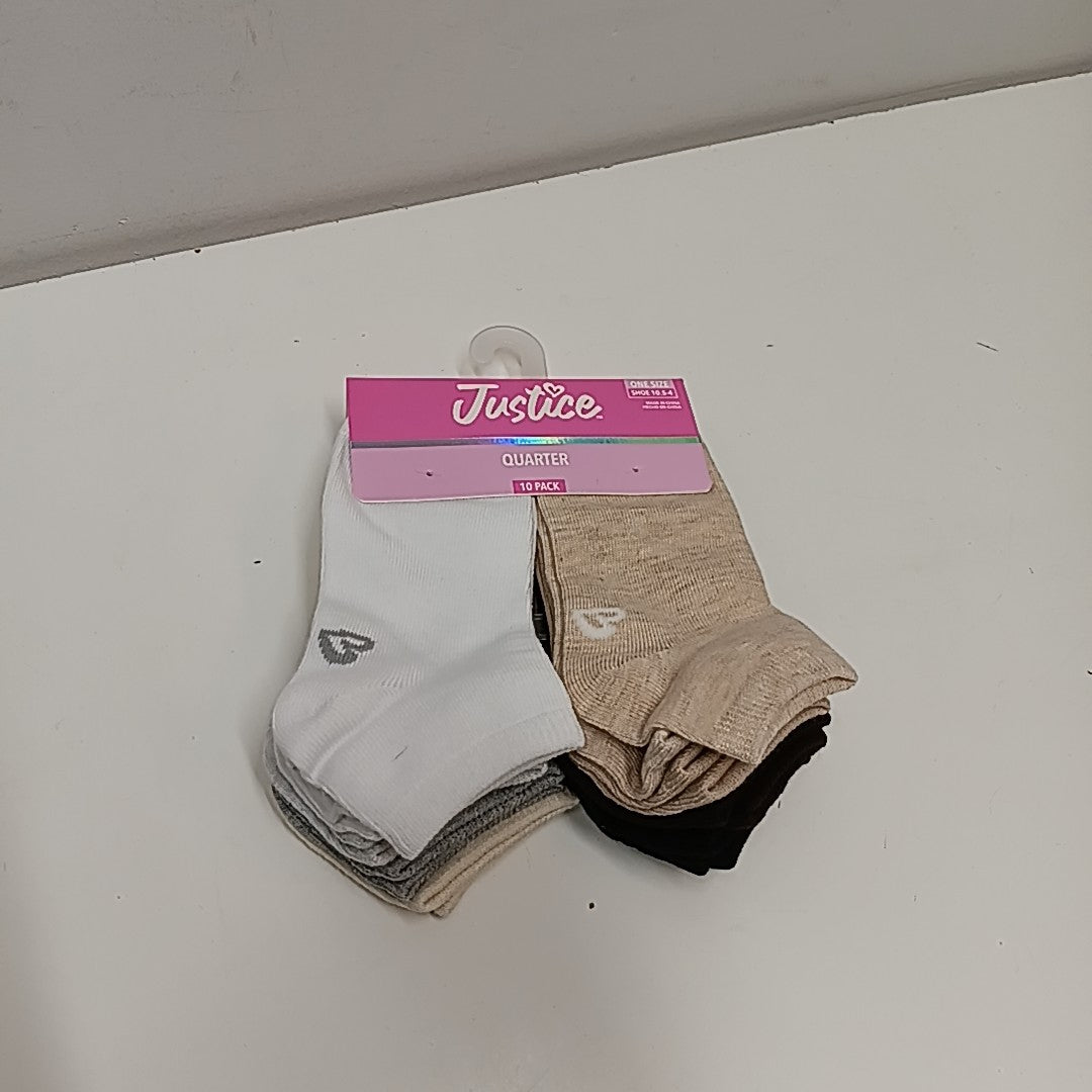 Justice One Size Socks