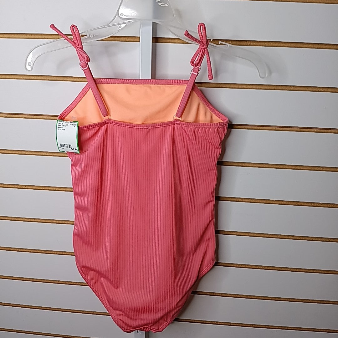 Justice 12/14 Swim Suit 1pc