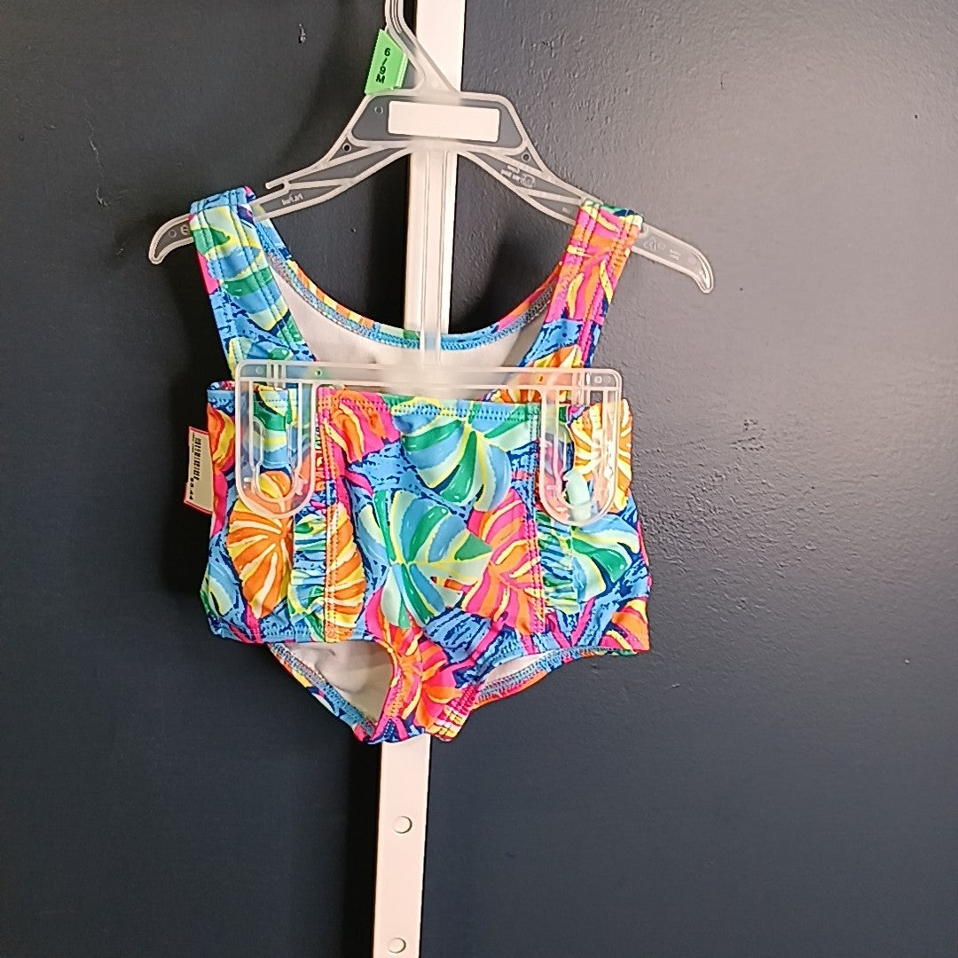Wonder Nation 2T Swim Suit 2pc