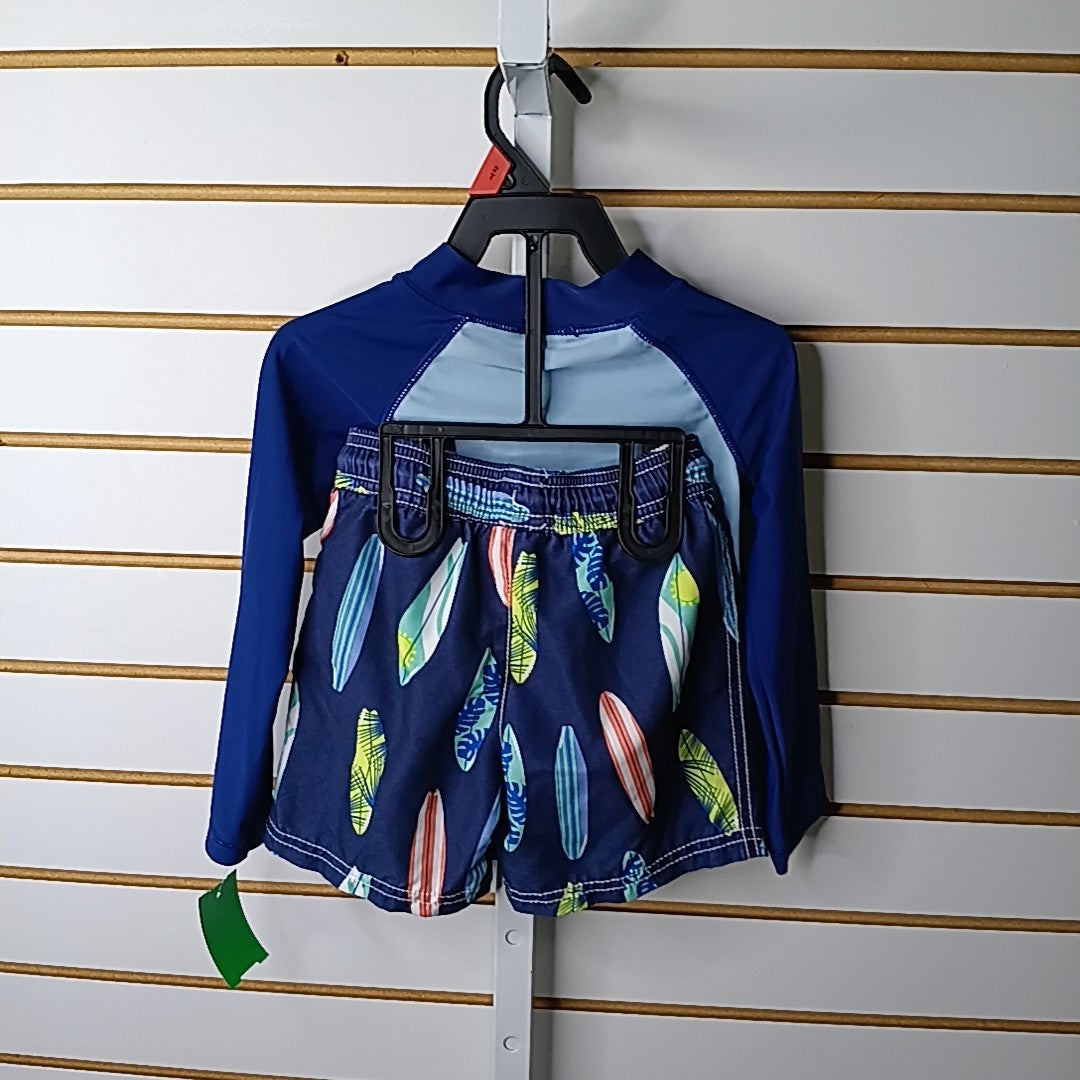 Carter's 2T Swim Suit 2pc