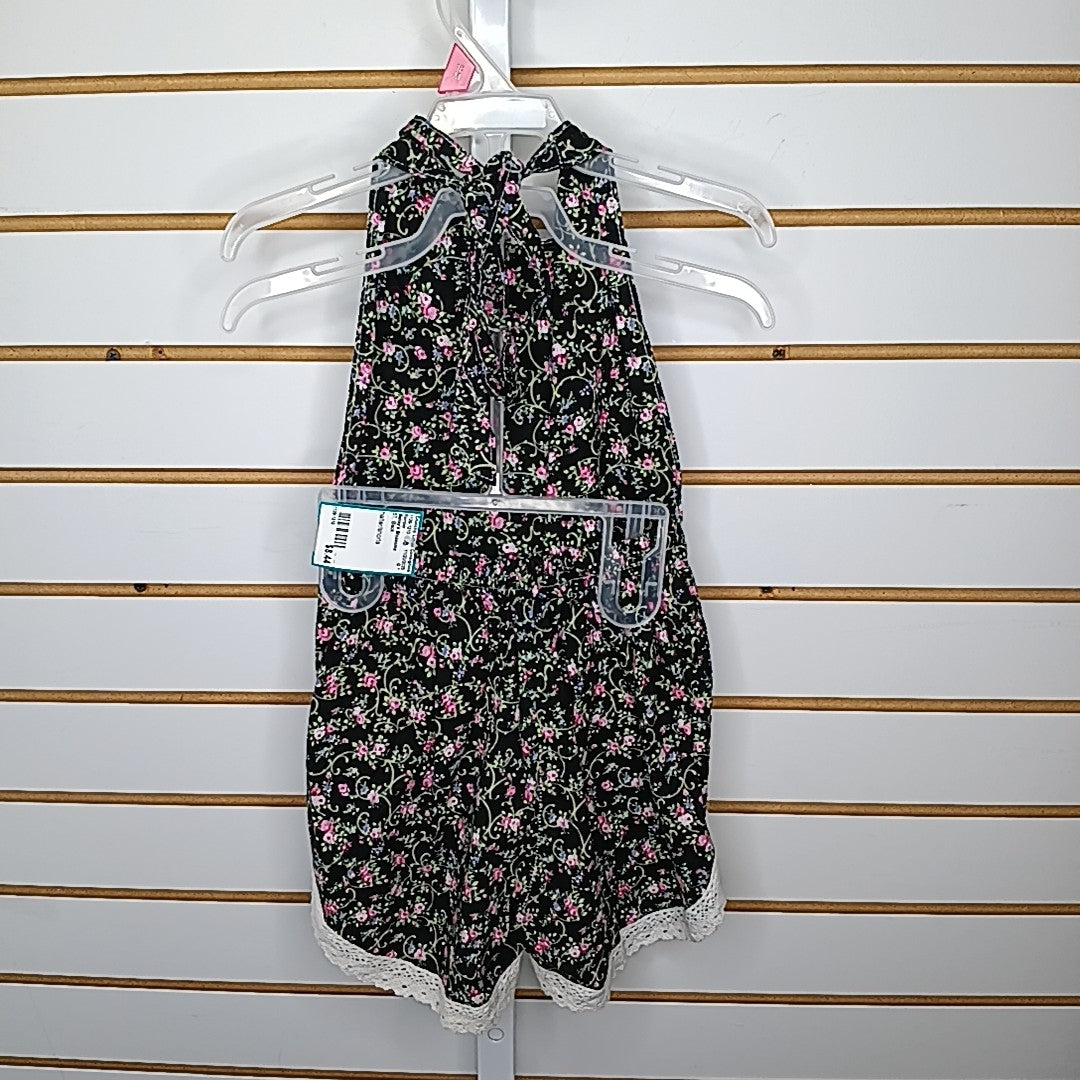 Bailey's Blossoms 5T Romper