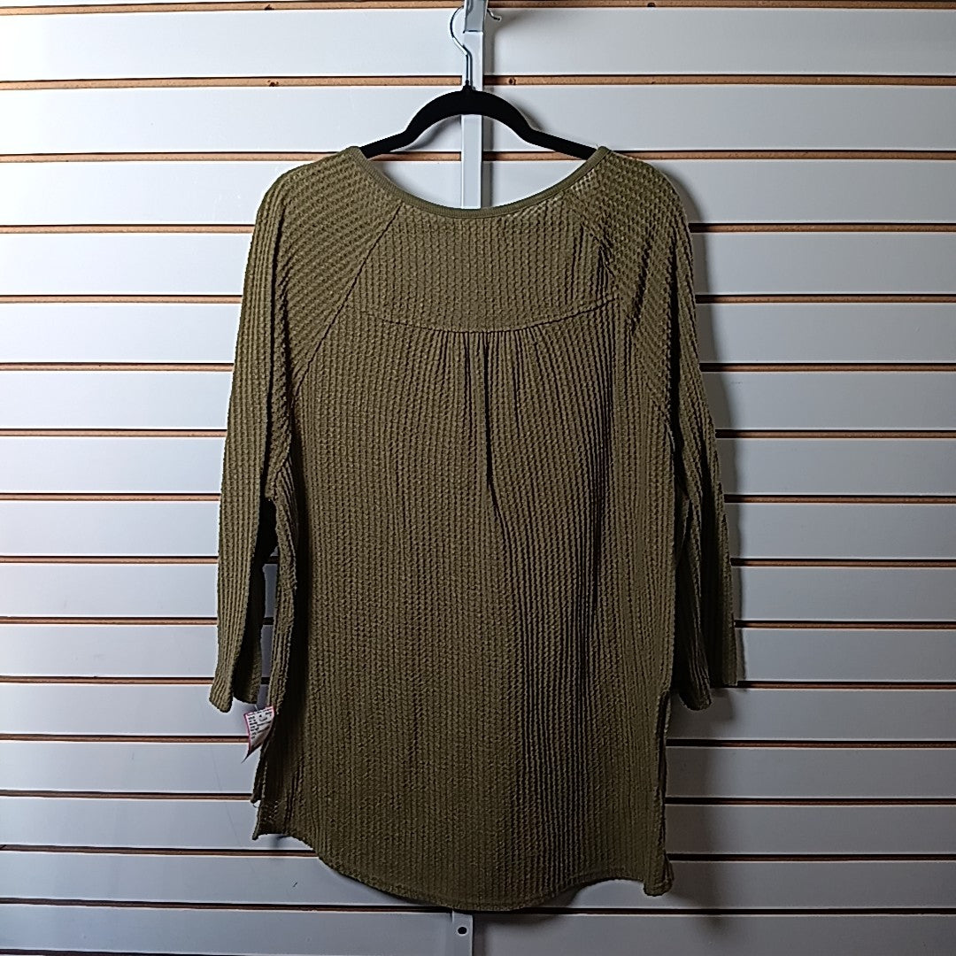 Melloday Size 1X Knit Top
