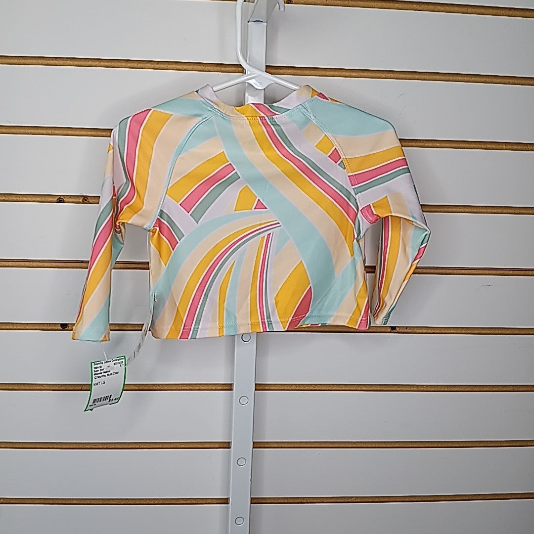 Wonder Nation 12 Months Swim Shirt