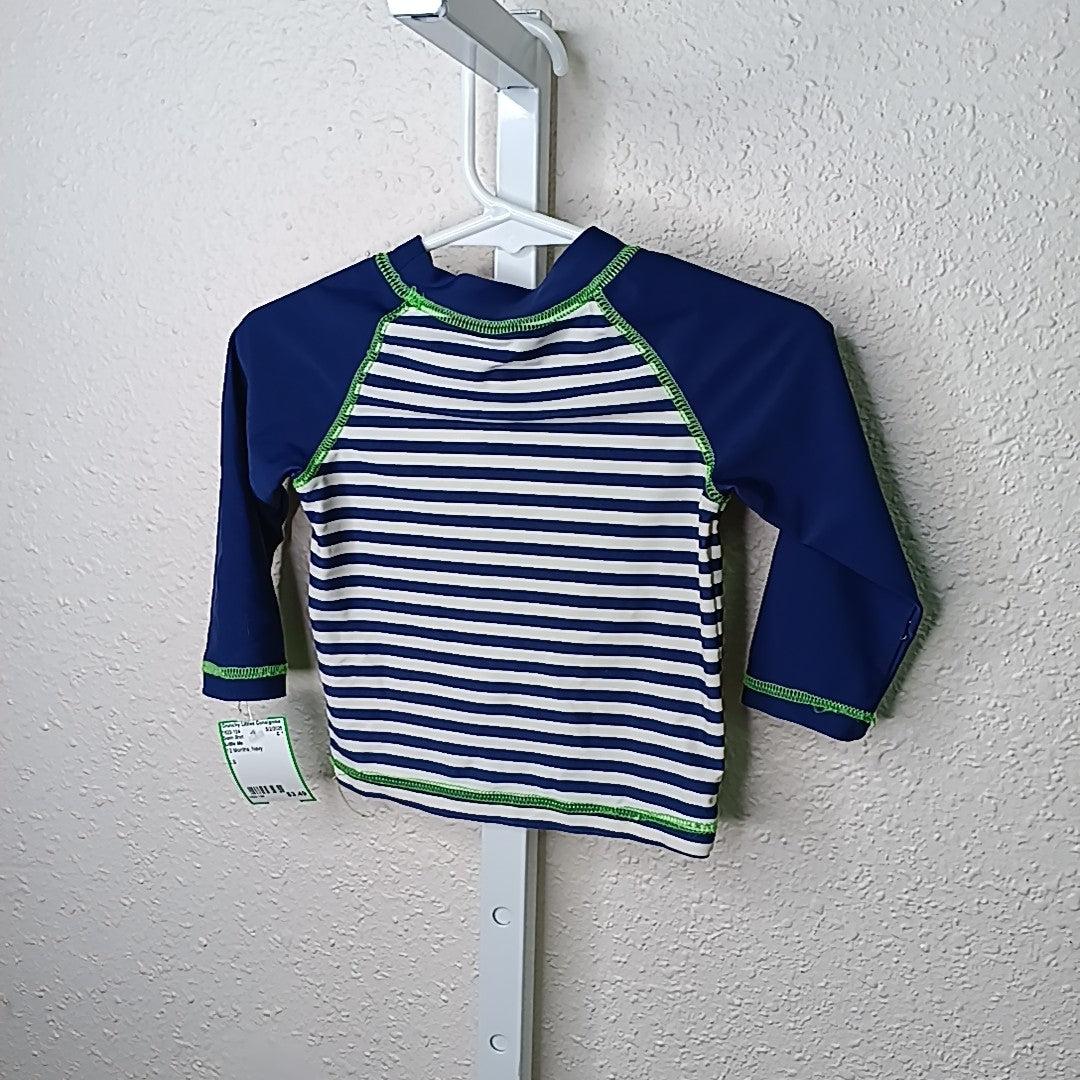Little Me 12 Months Swim Shirt