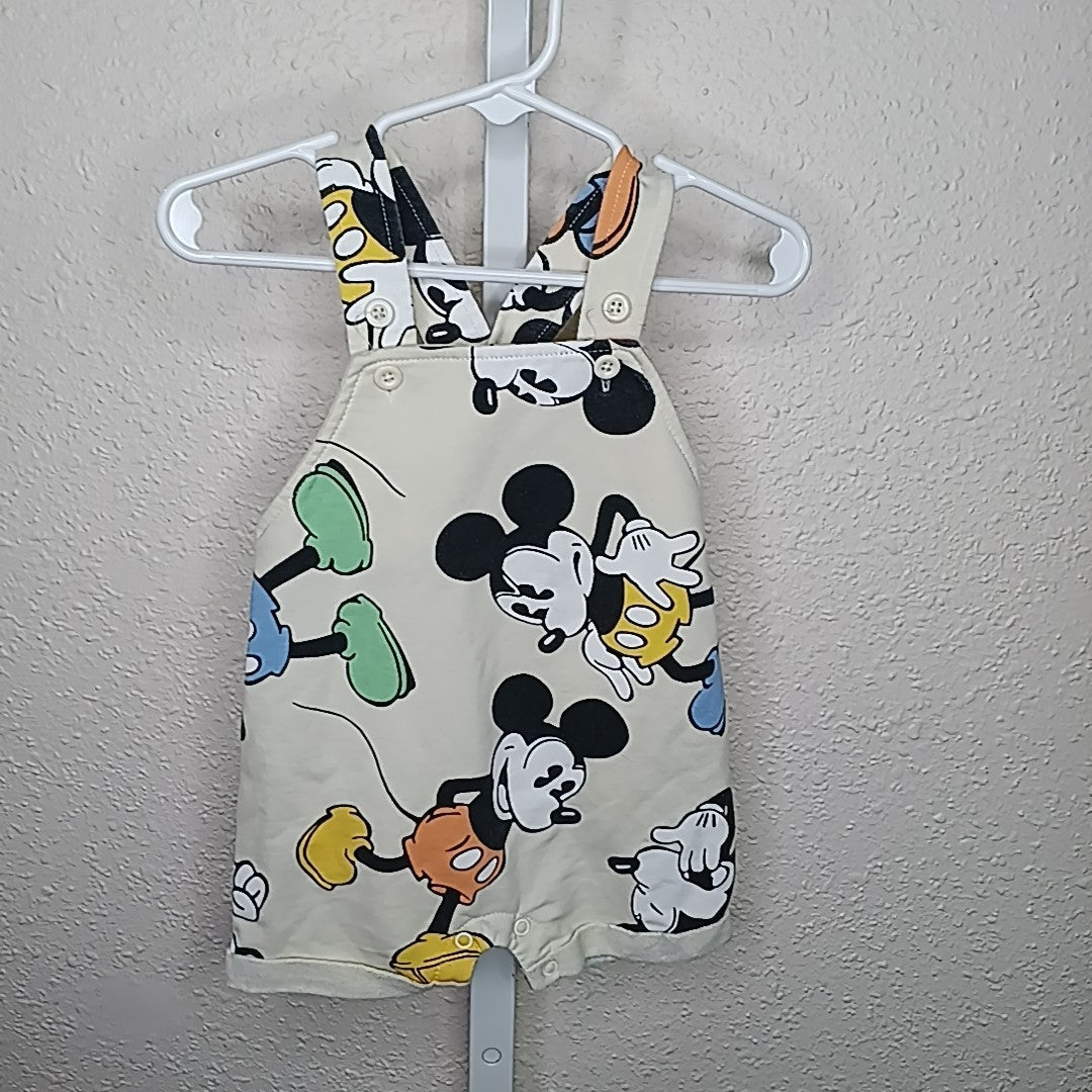 Disney 6-9 Months Overalls