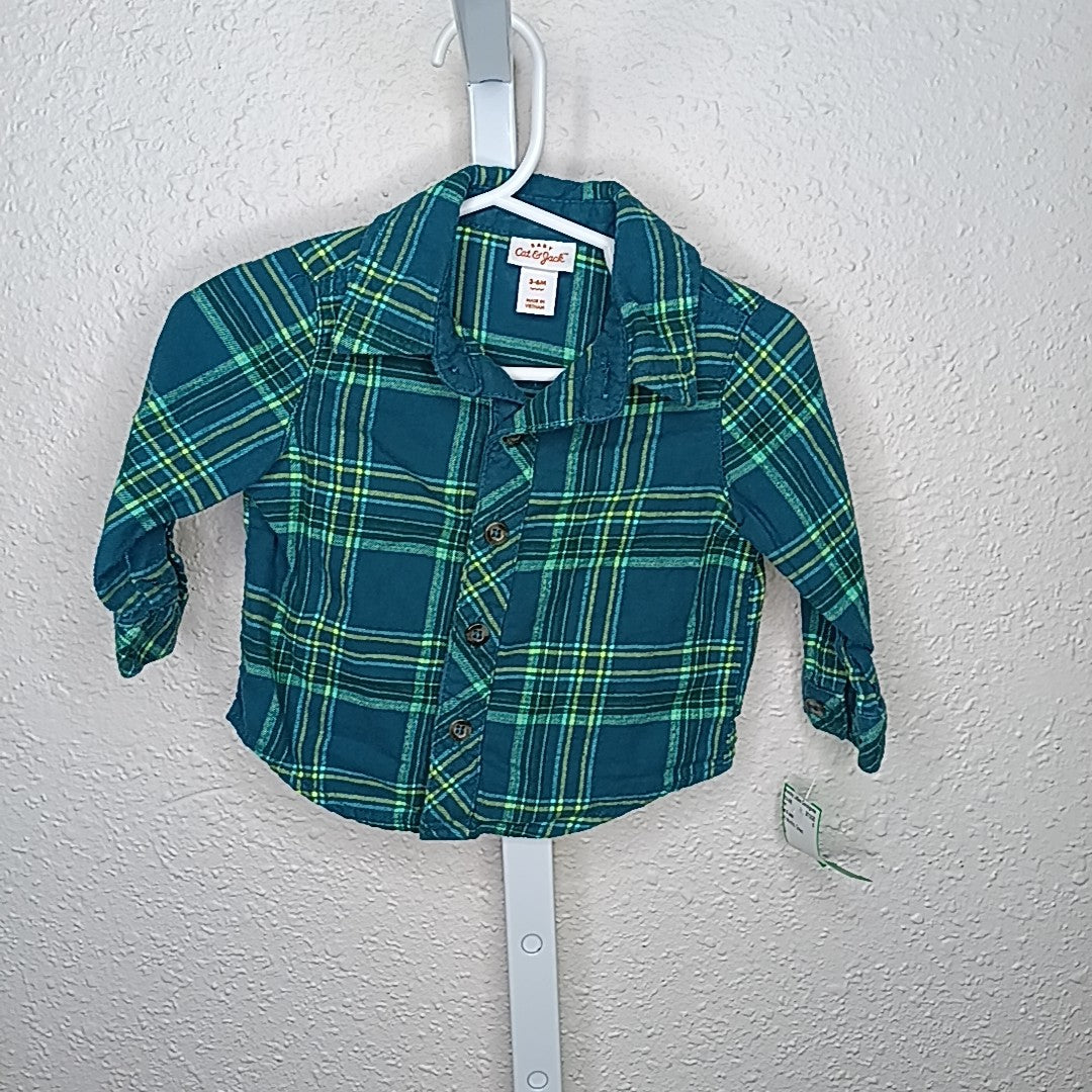 Cat & Jack 3-6 Months Shirt