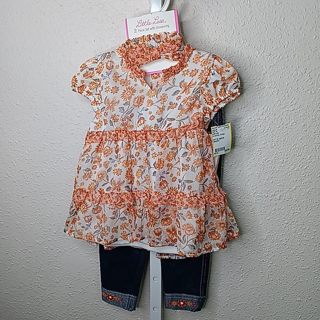 Little Lass 24 Months Outfit 3pc