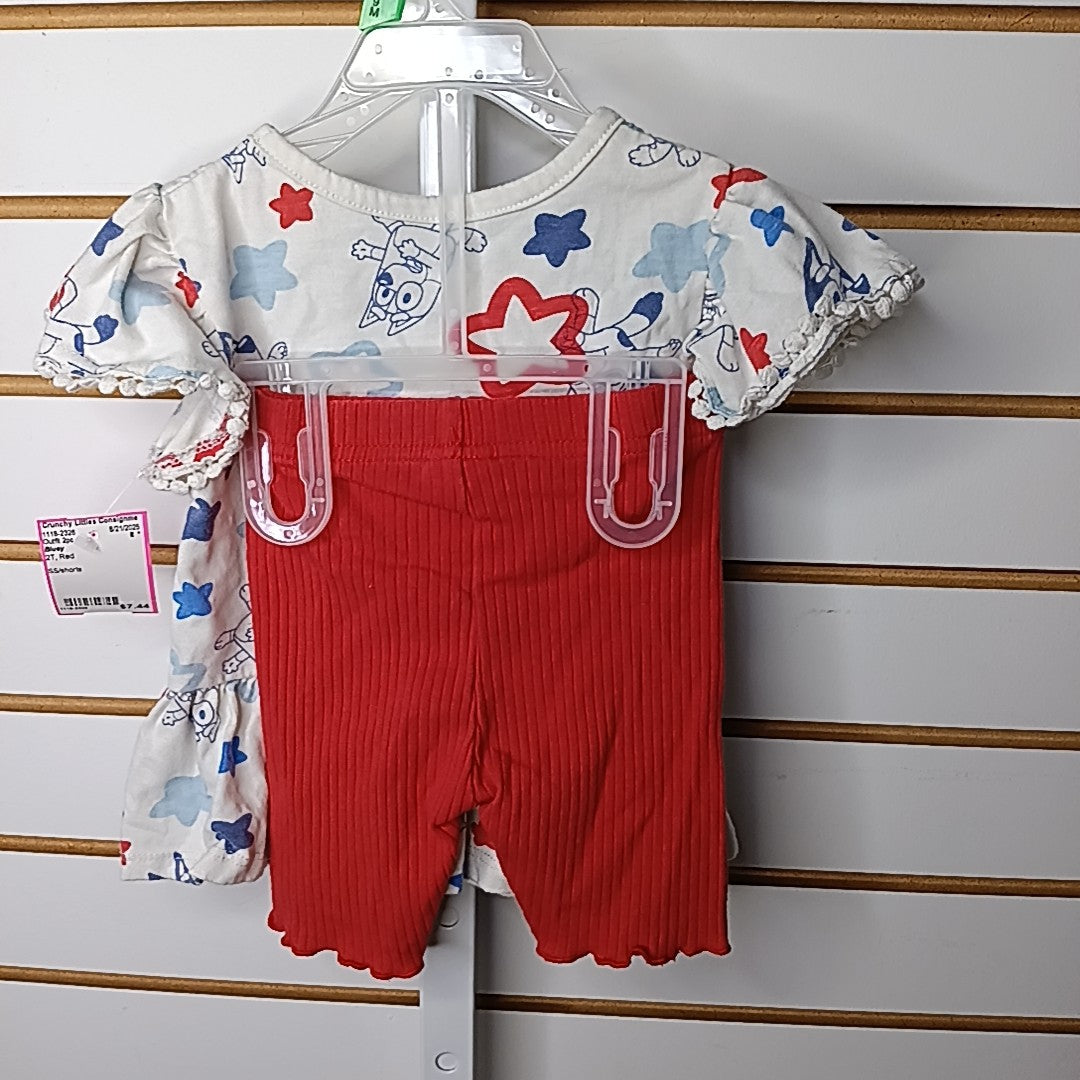 Bluey 2T Outfit 2pc