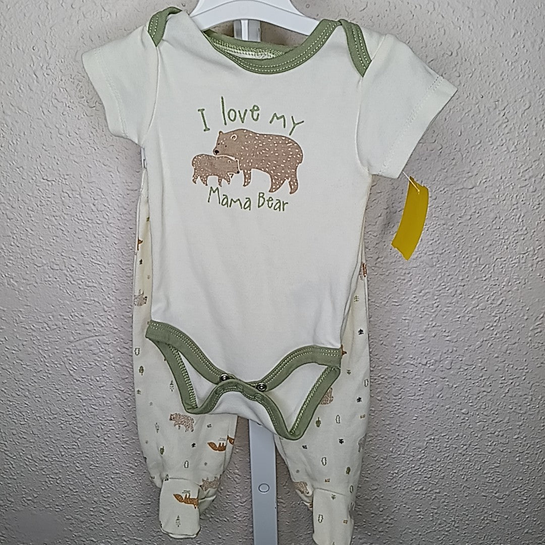 Chick Pea 3-6 Months Outfit 2pc