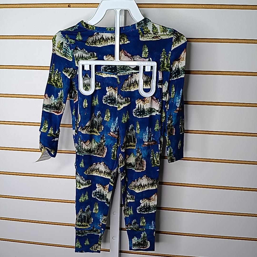 Posh Peanut 2T Pajamas 2pc