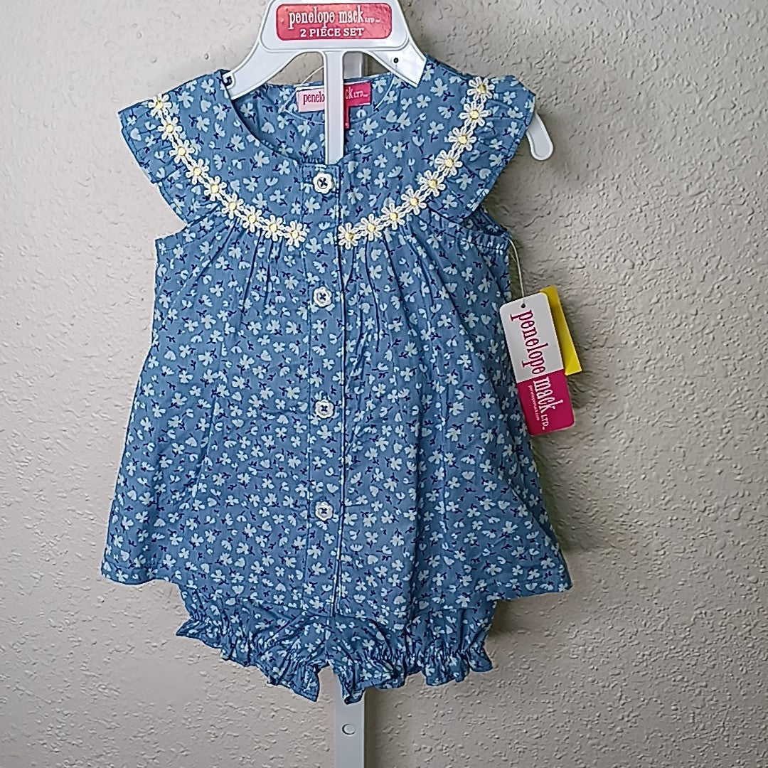 Penelope Mack 6-9 Months Outfit 2pc