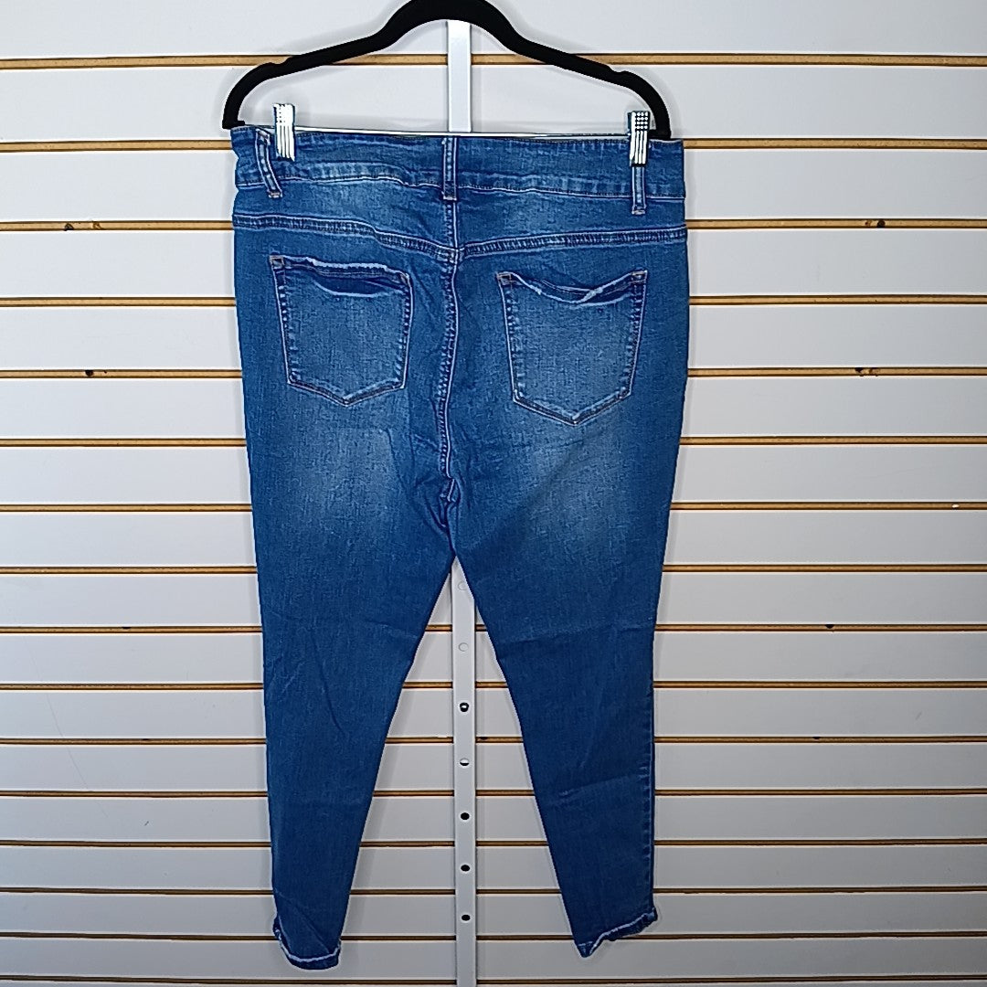 Blue Savvy Size 16 Jeans