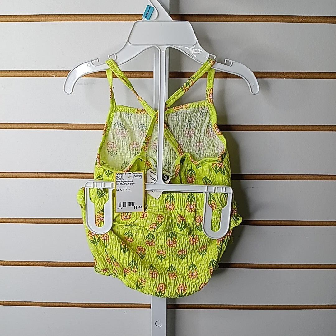 First Impressions 6-9 Months Outfit 2pc