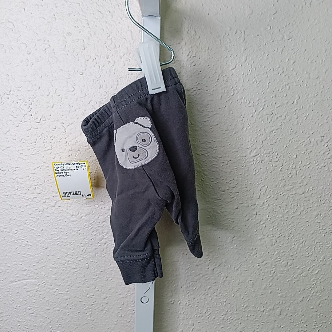 Simple Joys Premie Play Pants/Sweatpants