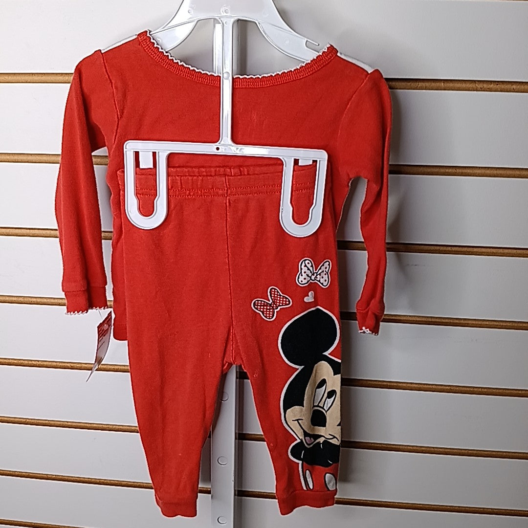 Disney Baby by Disney Store 12 Months Pajamas 2pc