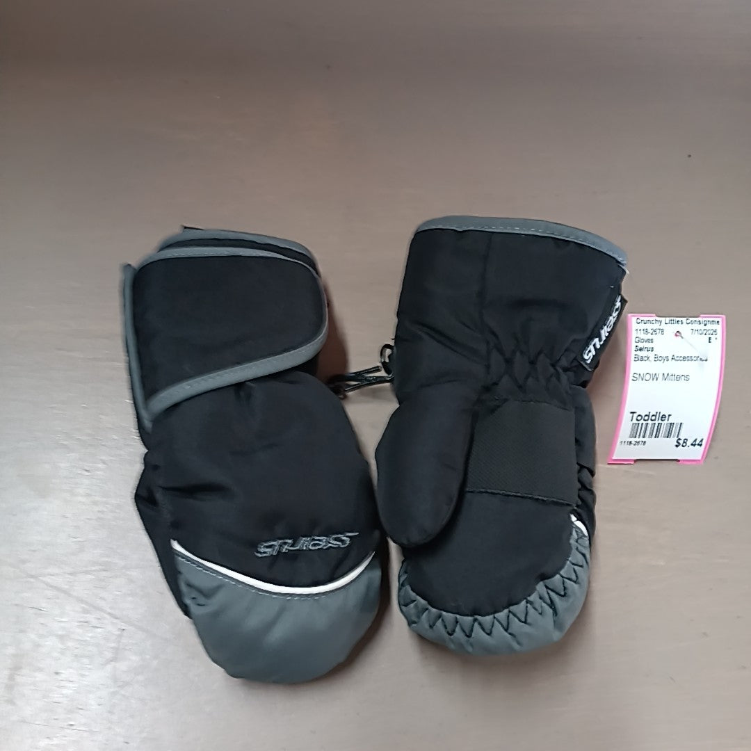 Seirus Size Toddler Black Gloves