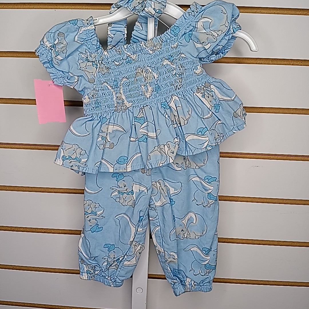 Disney Baby by Disney Store 3-6 Months Outfit 3pc