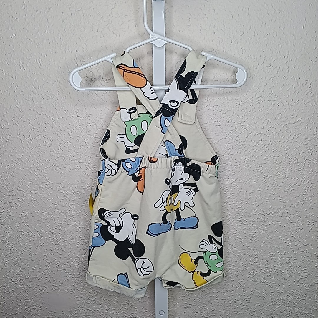 Disney 6-9 Months Overalls