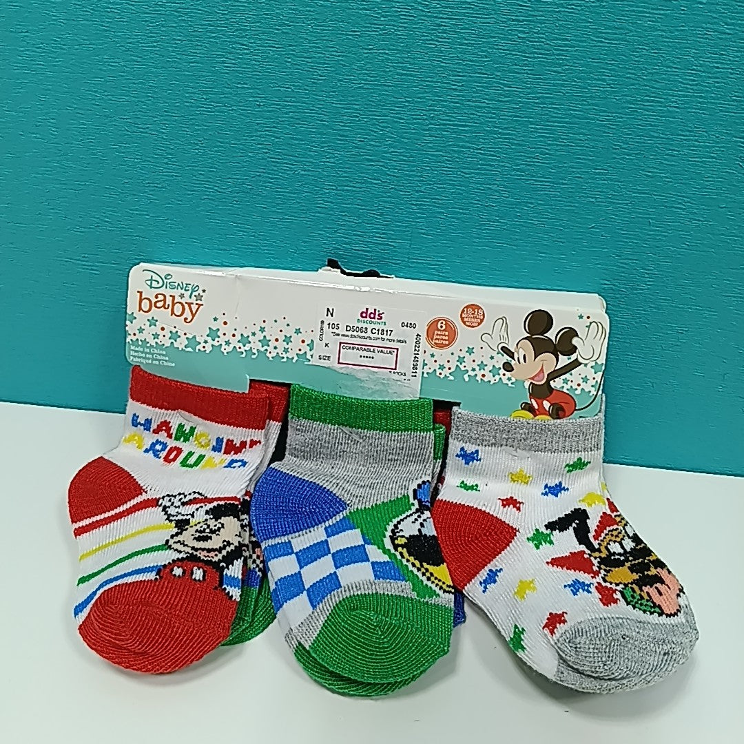Disney Baby by Disney Store 12-18 Months Socks