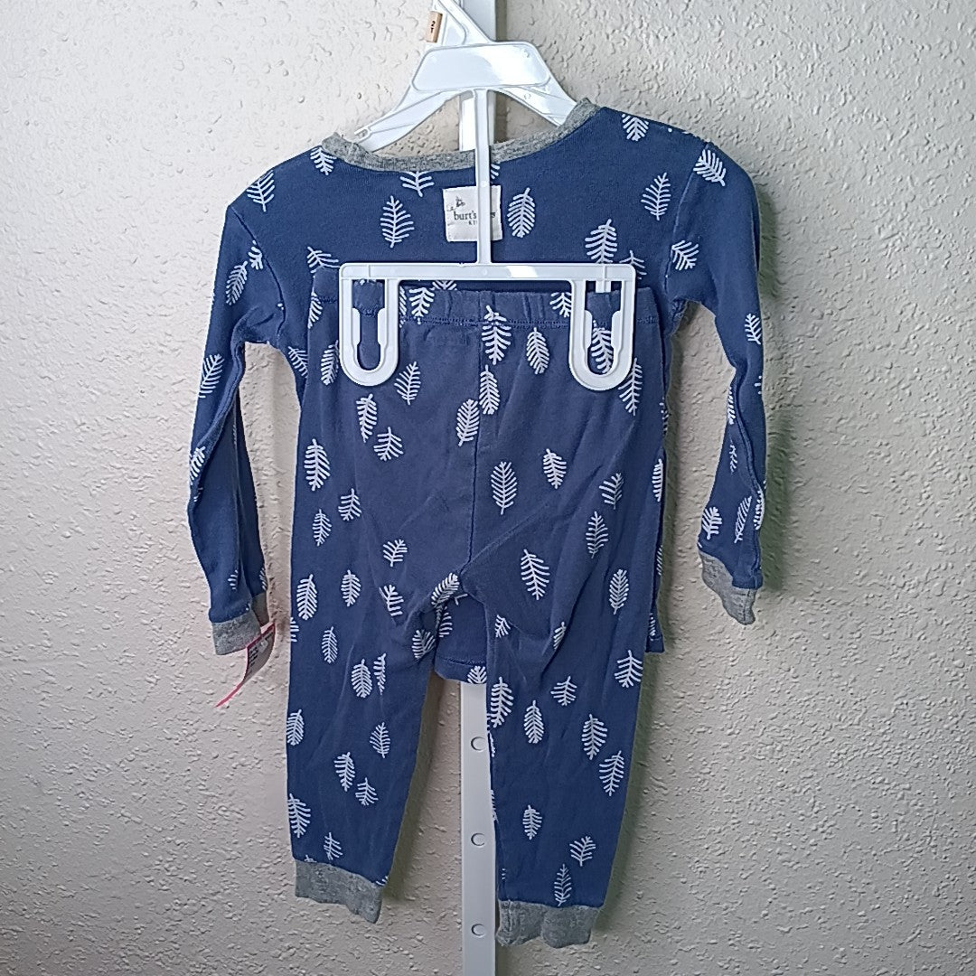 Burts Bees 2T Pajamas 2pc