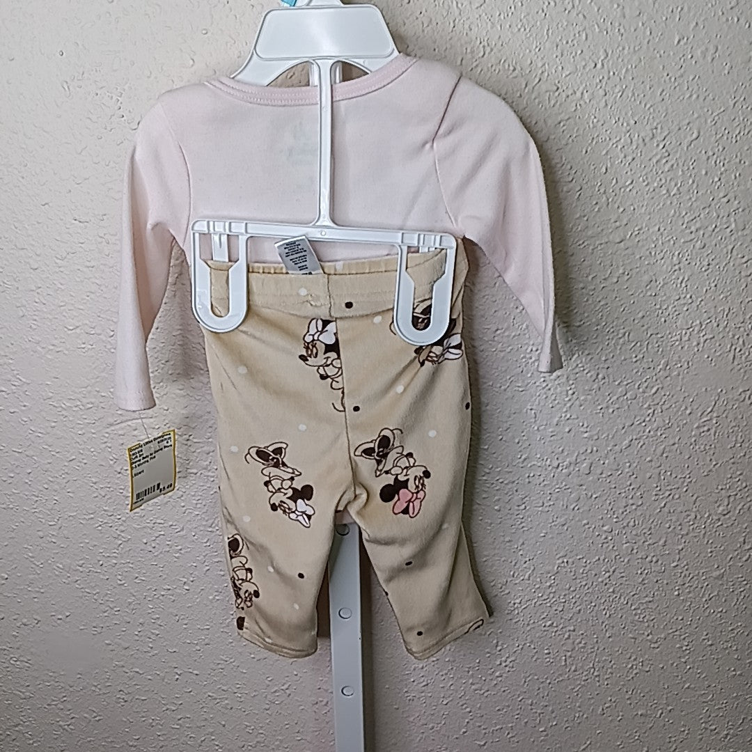 Disney Baby by Disney Store 0-3 Months Outfit 2pc