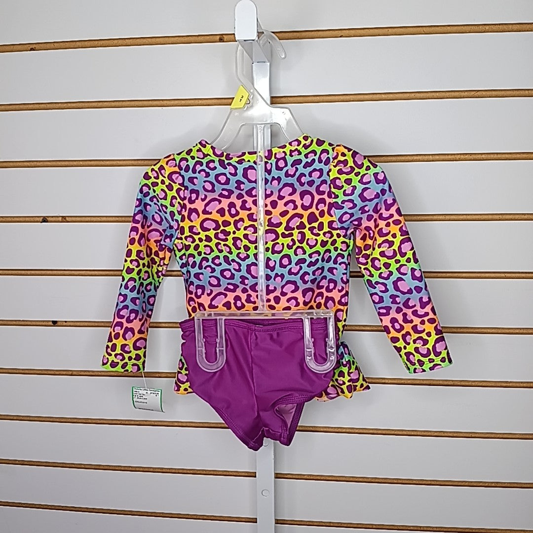 Cat & Jack 2T Swim Suit 2pc