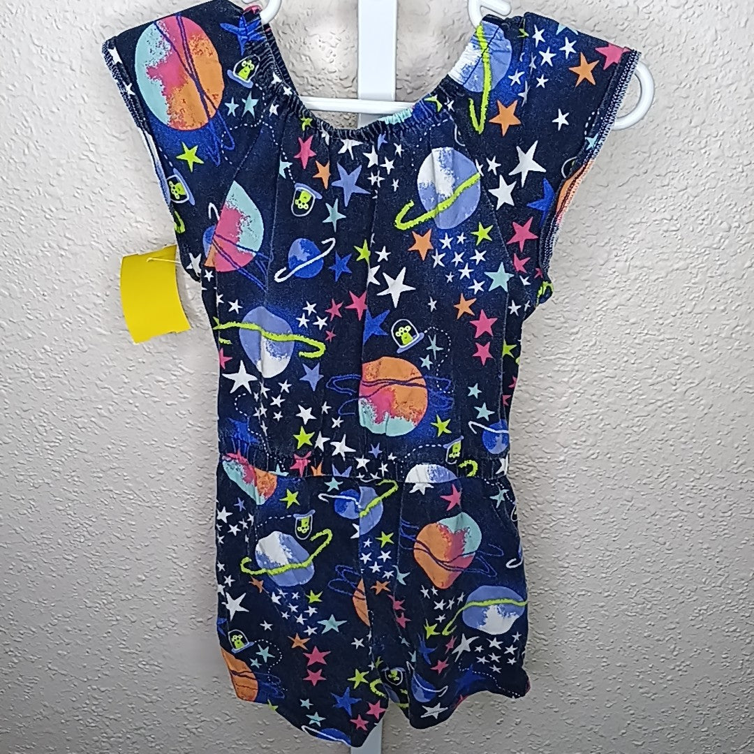 Spotted Zebra 2T Romper