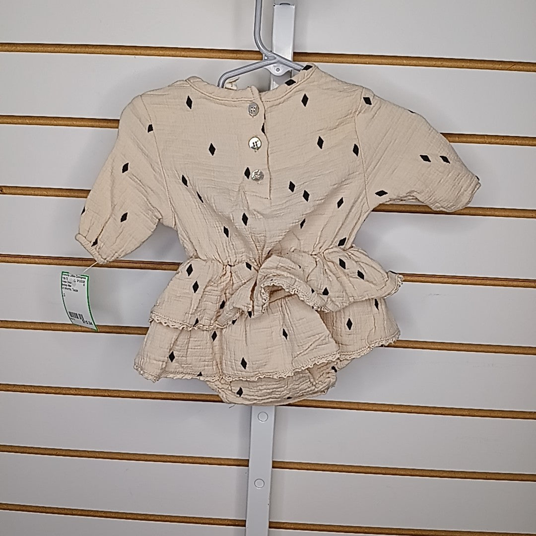 Quincy Mae 3-6 Months Onesie Dress