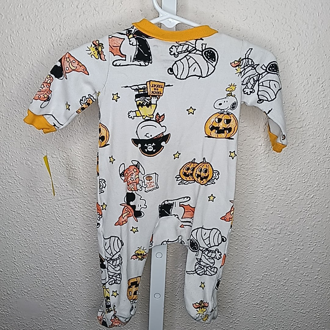Peanuts 0-3 Months Sleeper/Footies