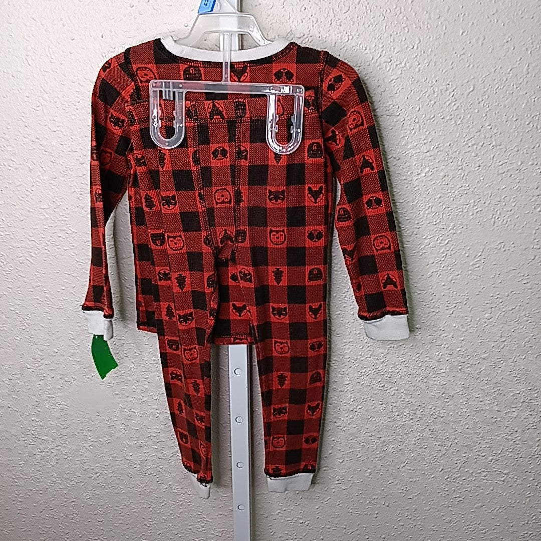 Cuddl Duds 4T Pajamas 2pc