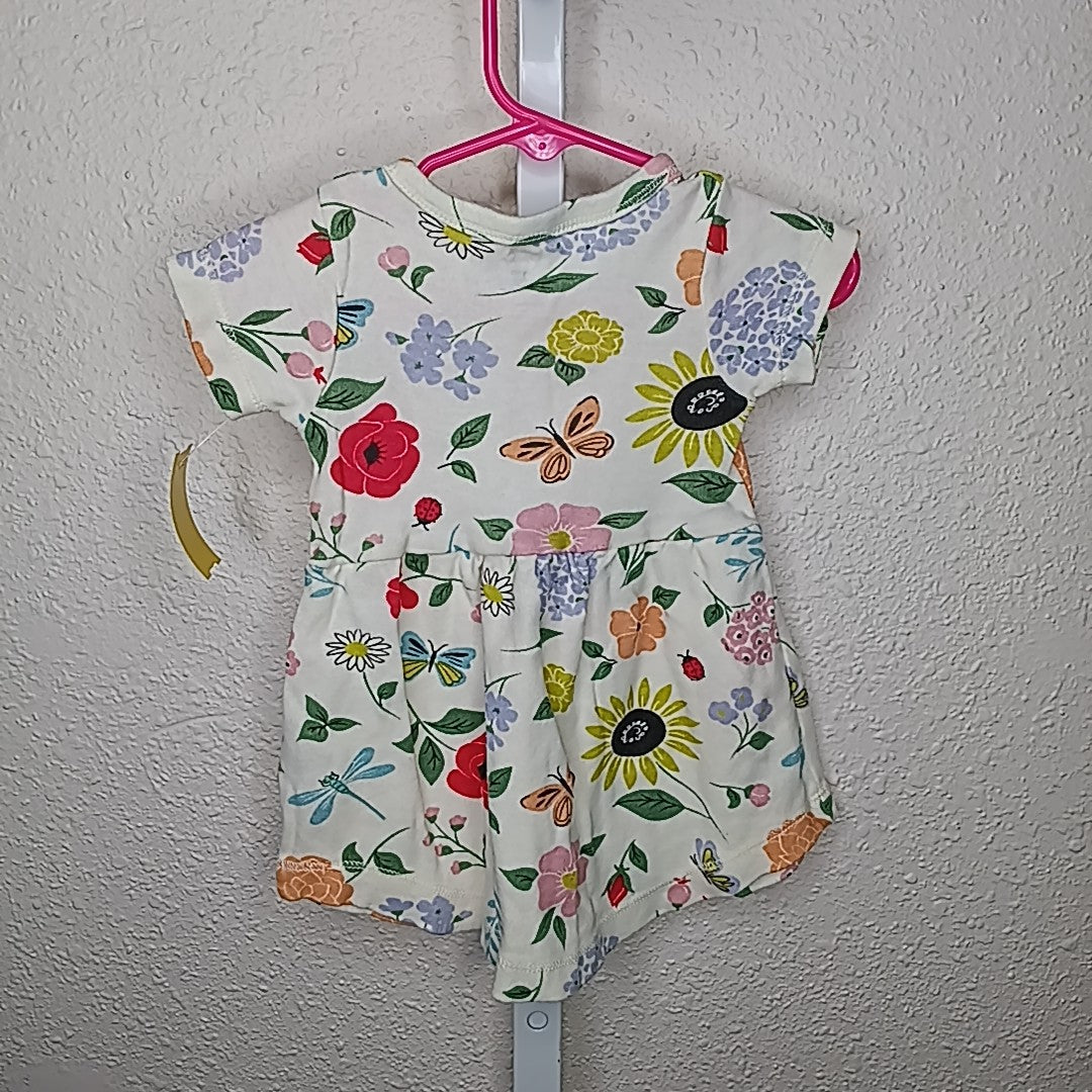 Touched By Nature 0-3 Months Dress