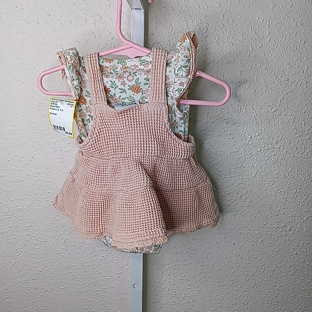 Nicole Miller 6-9 Months Outfit 2pc