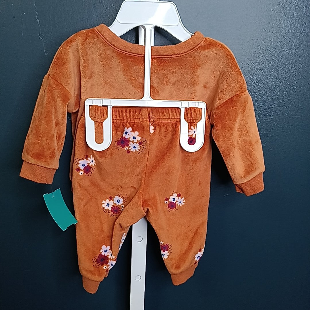 Cat & Jack 0-3 Months Outfit 2pc