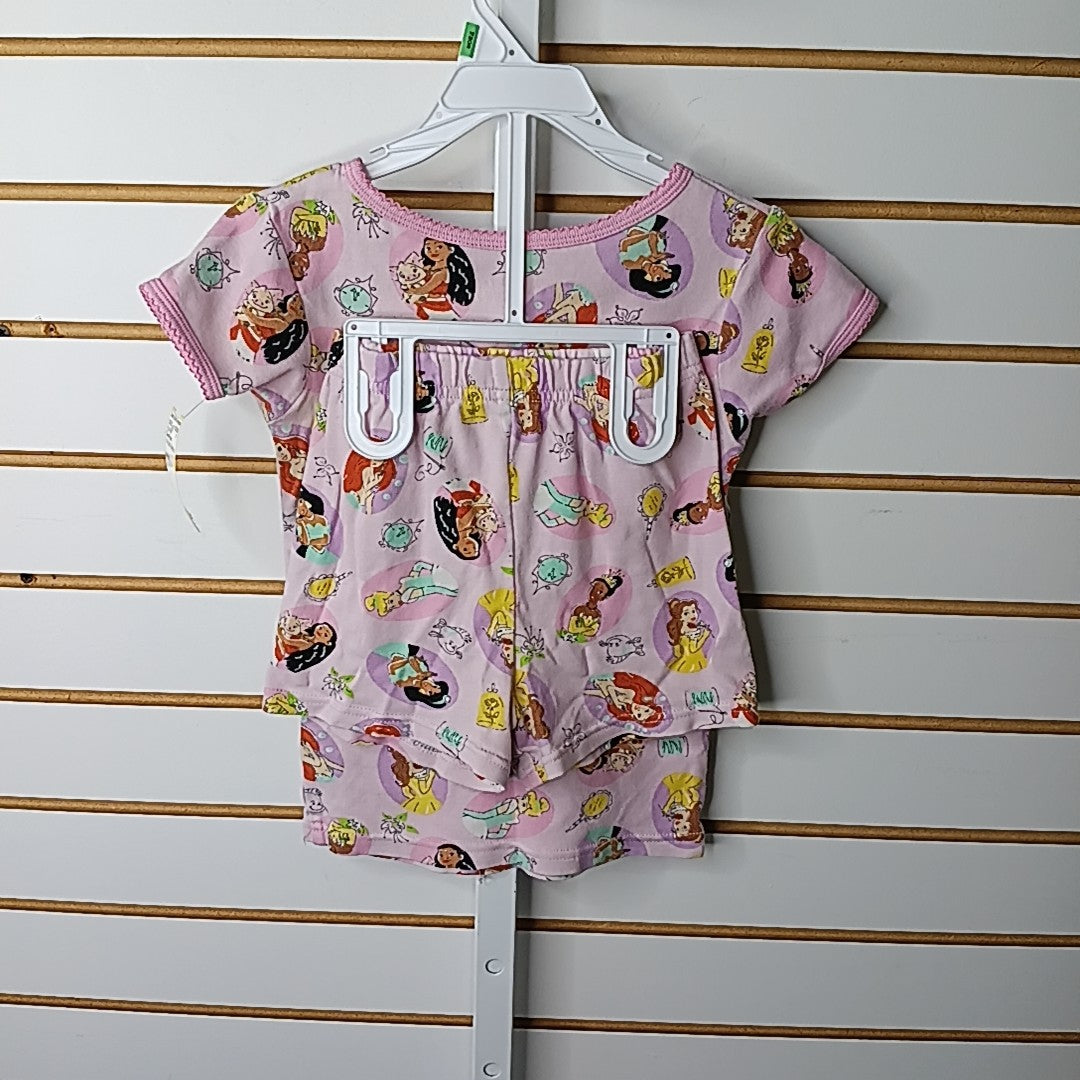 Disney Princess 5 Pajamas 2pc