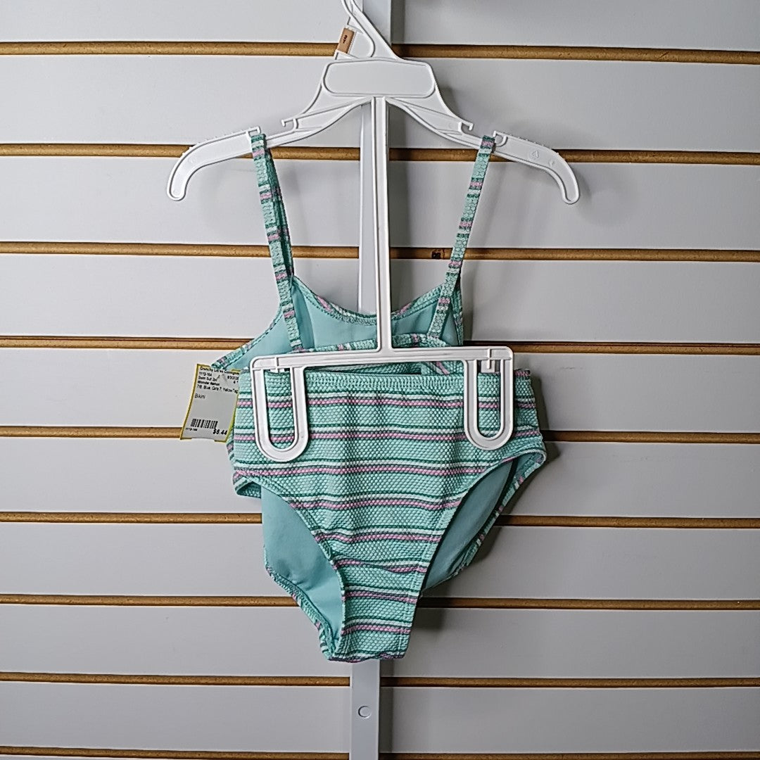 Wonder Nation 7/8 Swim Suit 2pc