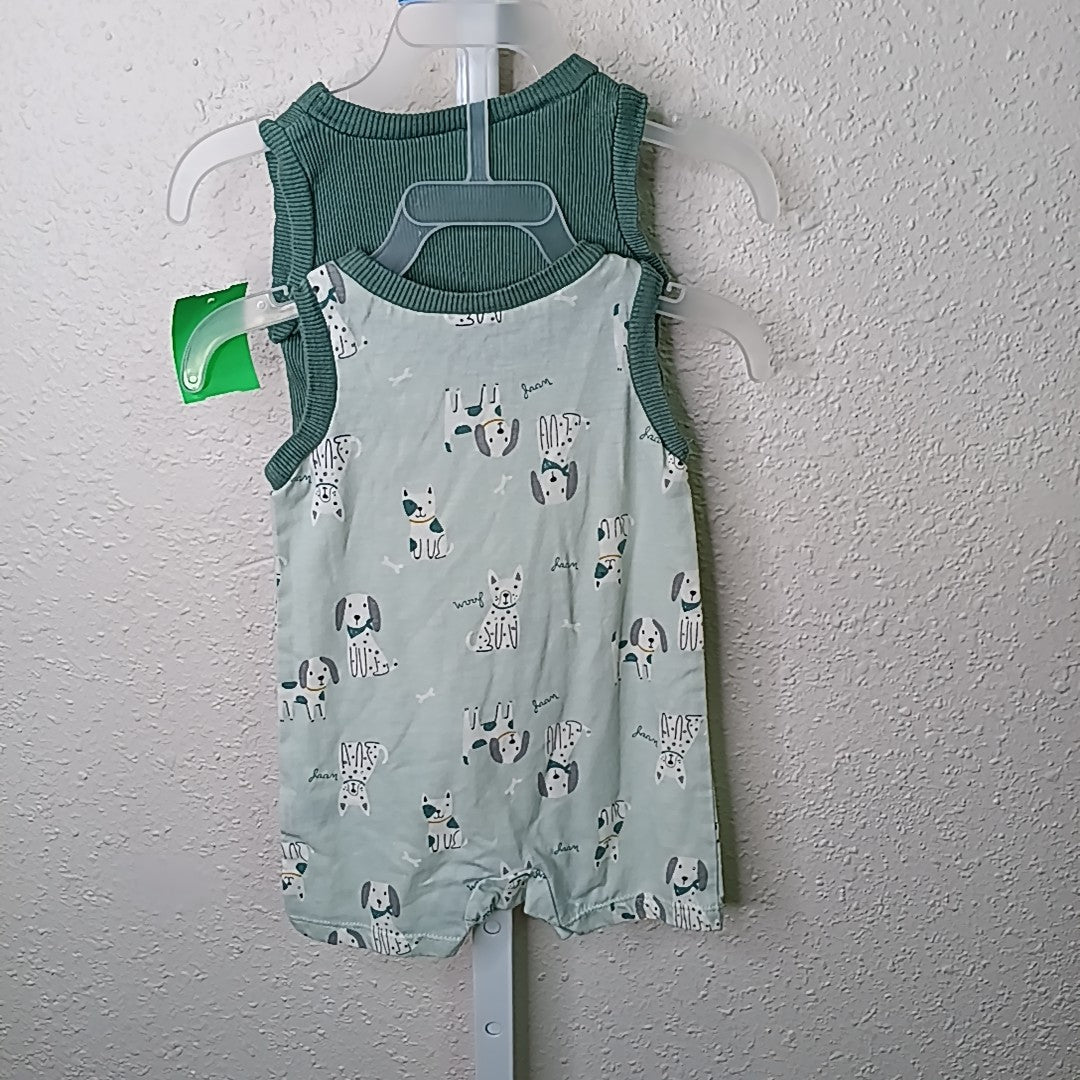 Chick Pea 3-6 Months Romper