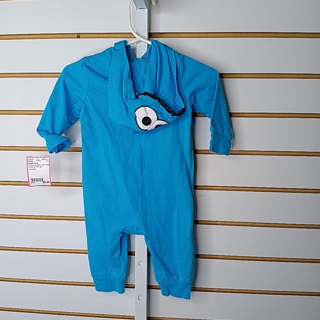 Sesame Street 3-6 Months Romper