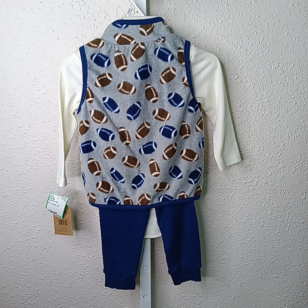 Chick Pea 12 Months Outfit 3pc