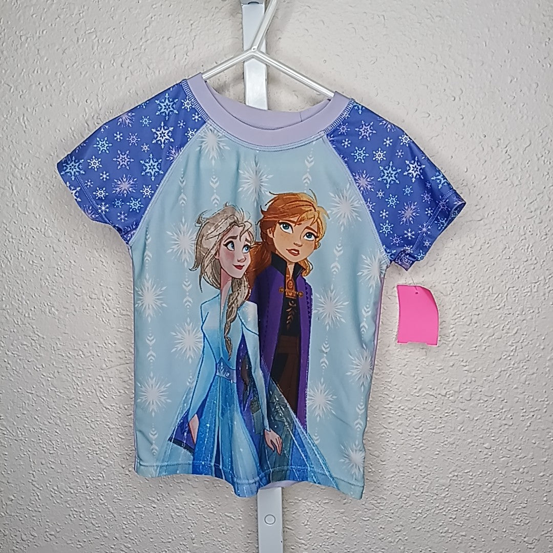 Frozen 2 4T Swim Shirt