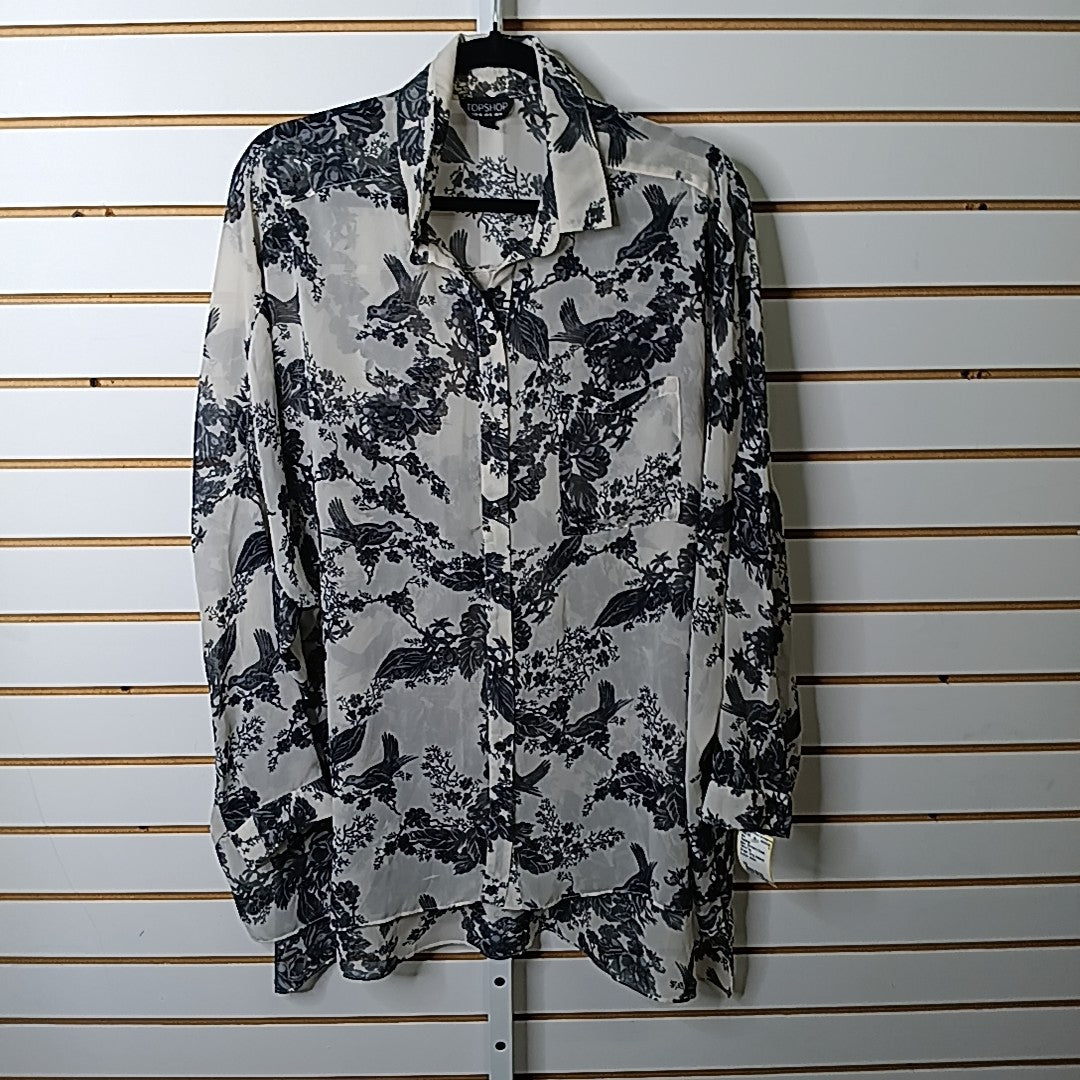 Topshop Size 10 Shirt