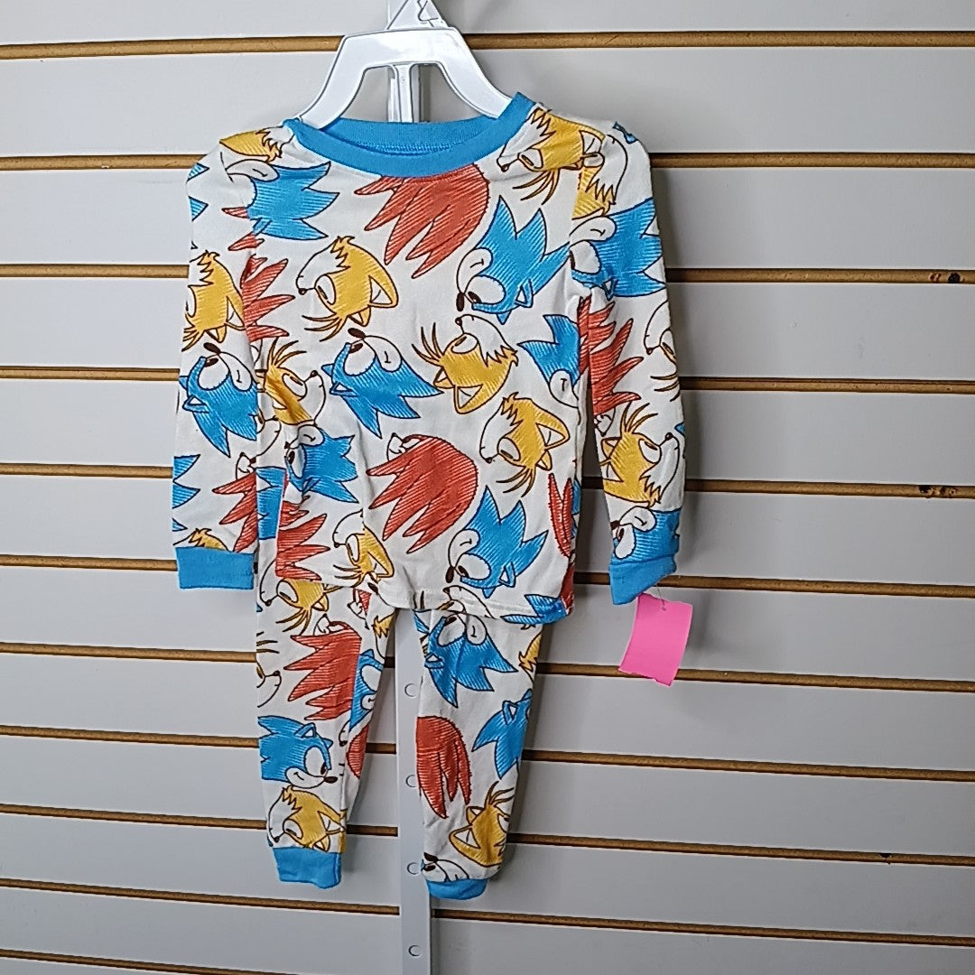 Sonic 2T Pajamas 2pc