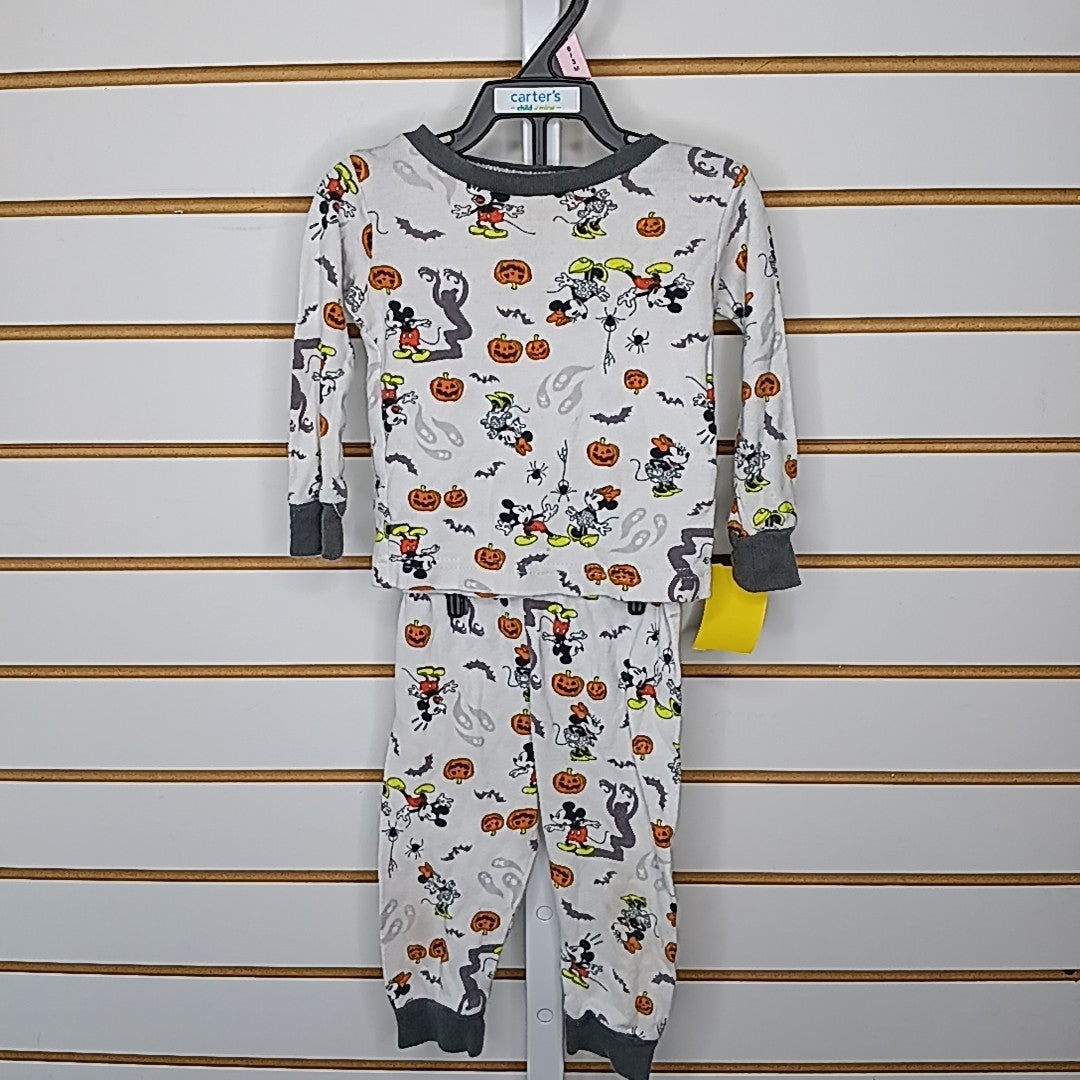 Disney 12 Months Pajamas 2pc