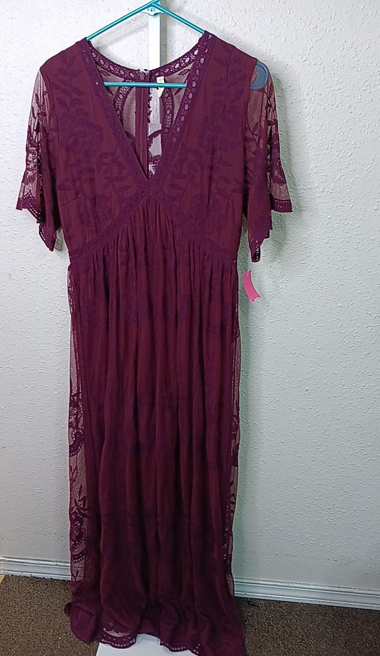 Pink Blush Size L MAT Dress