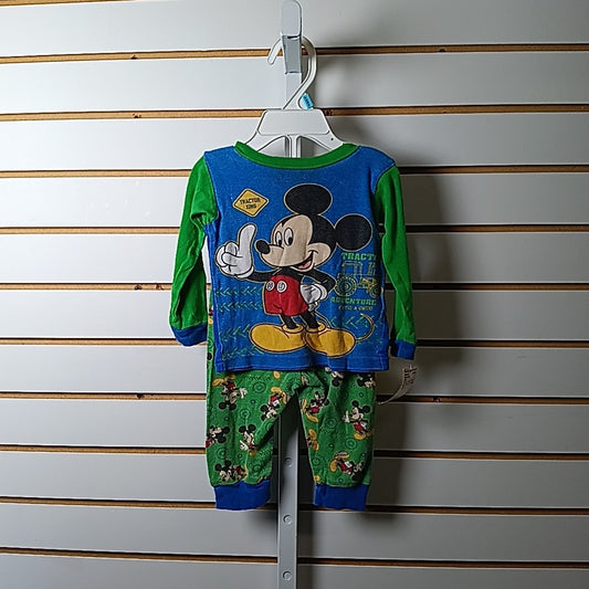 Disney 12 Months Pajamas 2pc