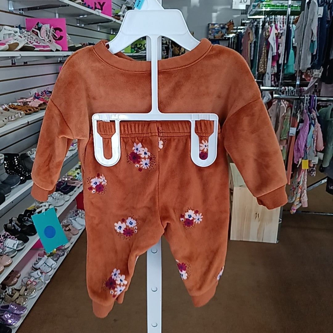 Cat & Jack 0-3 Months Outfit 2pc