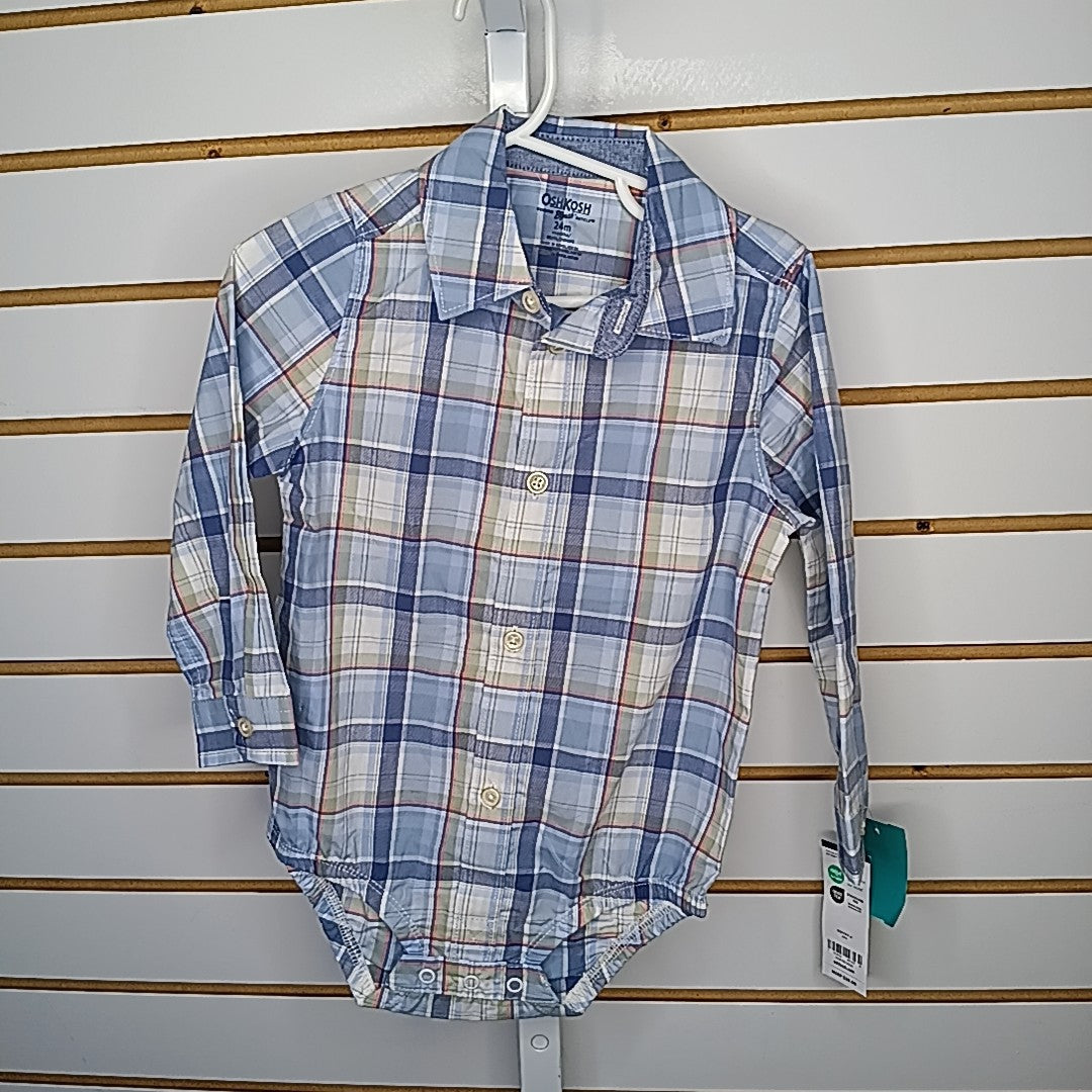 OshKosh 24 Months Onesie Dress Shirt