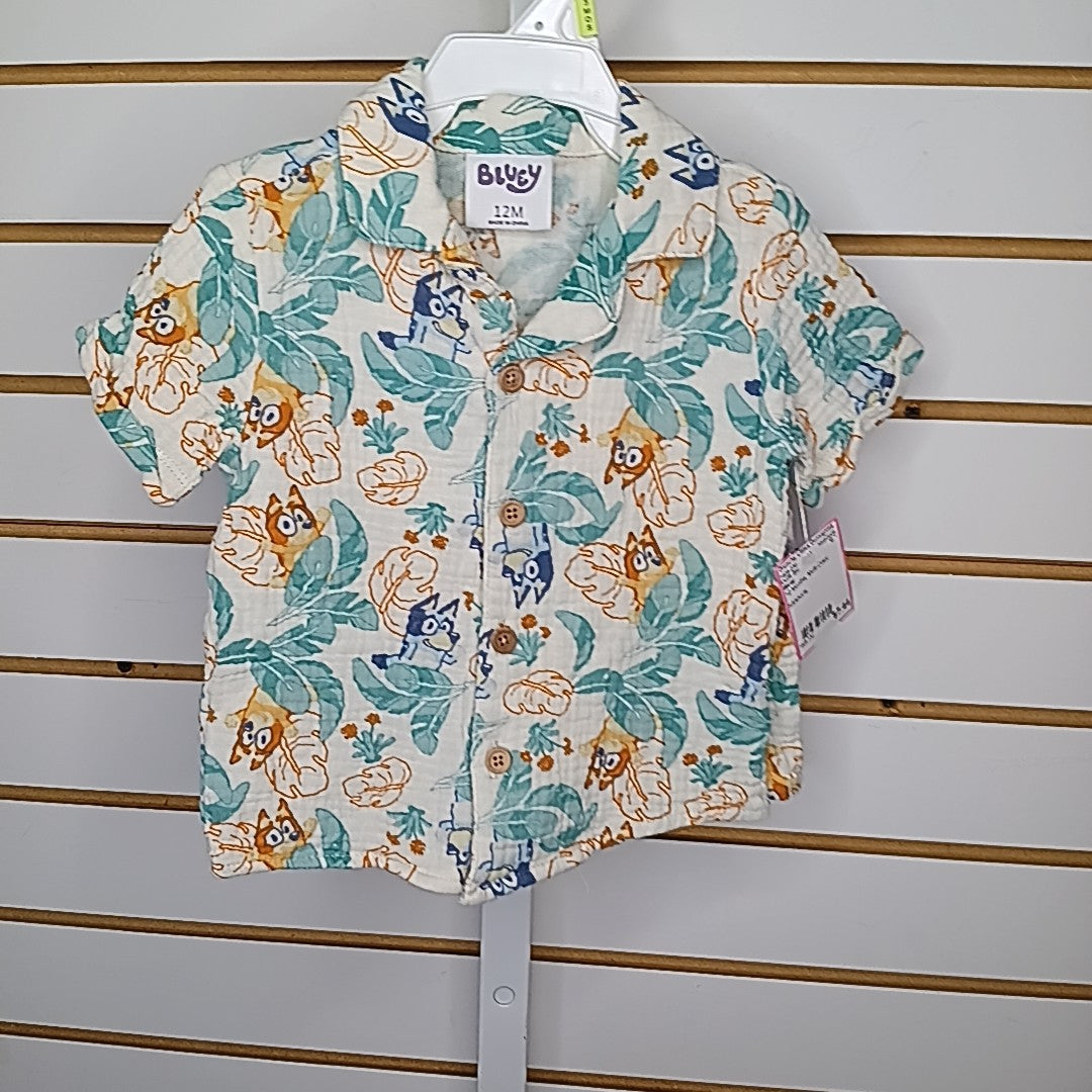 Bluey 12 Months Outfit 2pc