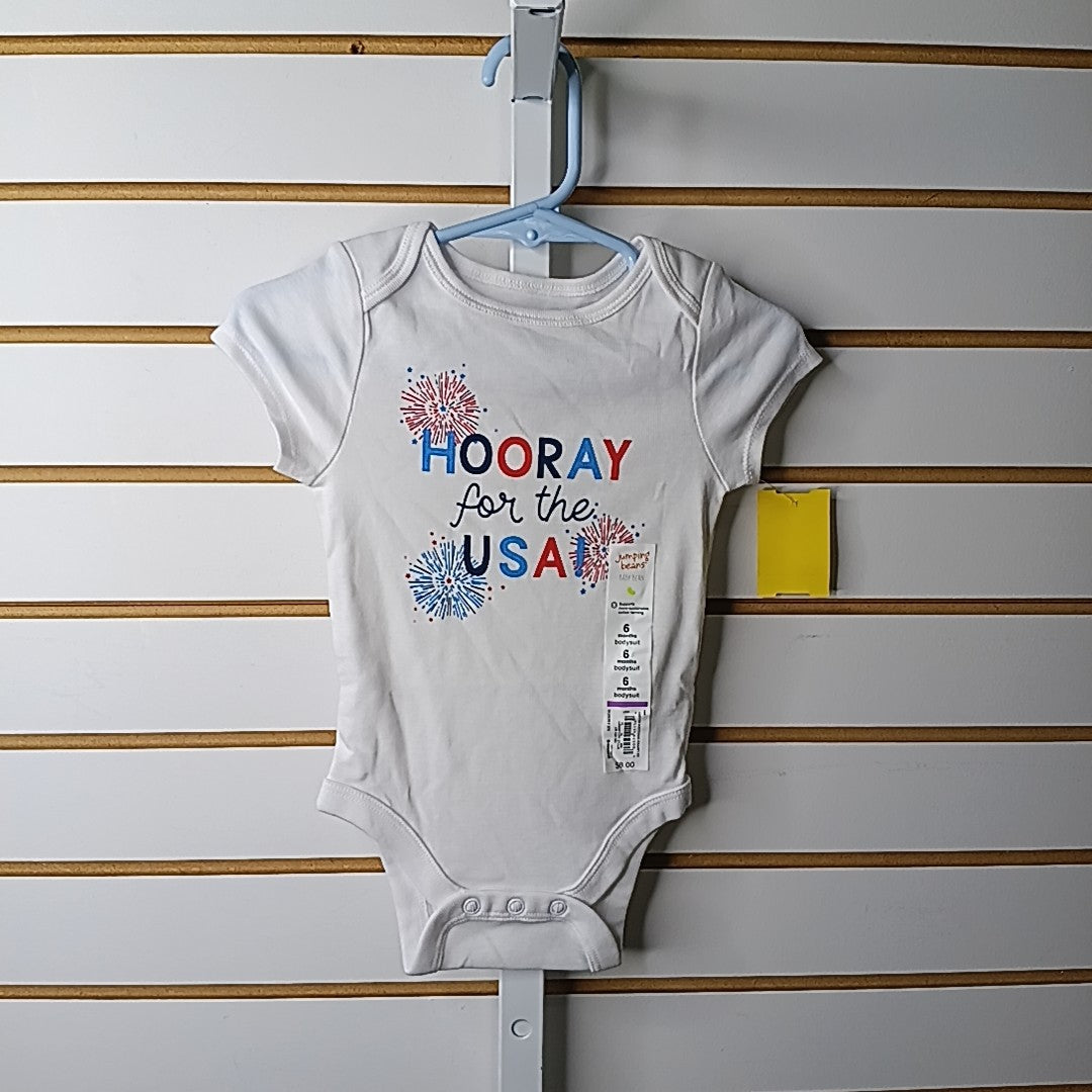 Jumping Beans 6 Months Onesie